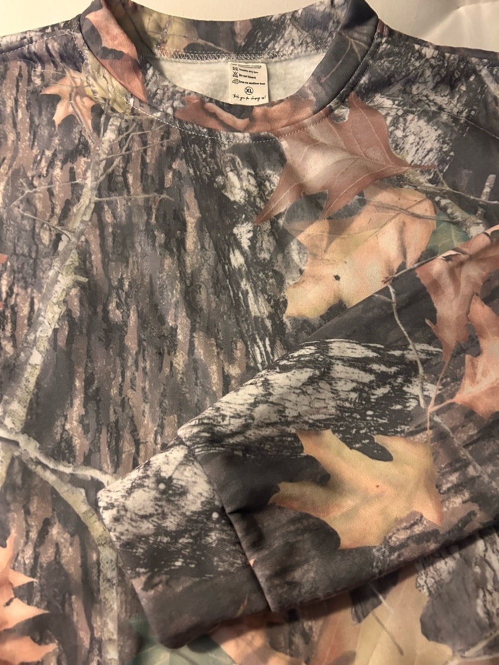 Realtree-Inspired Camo Crewneck Sweatshirt - Multicolor